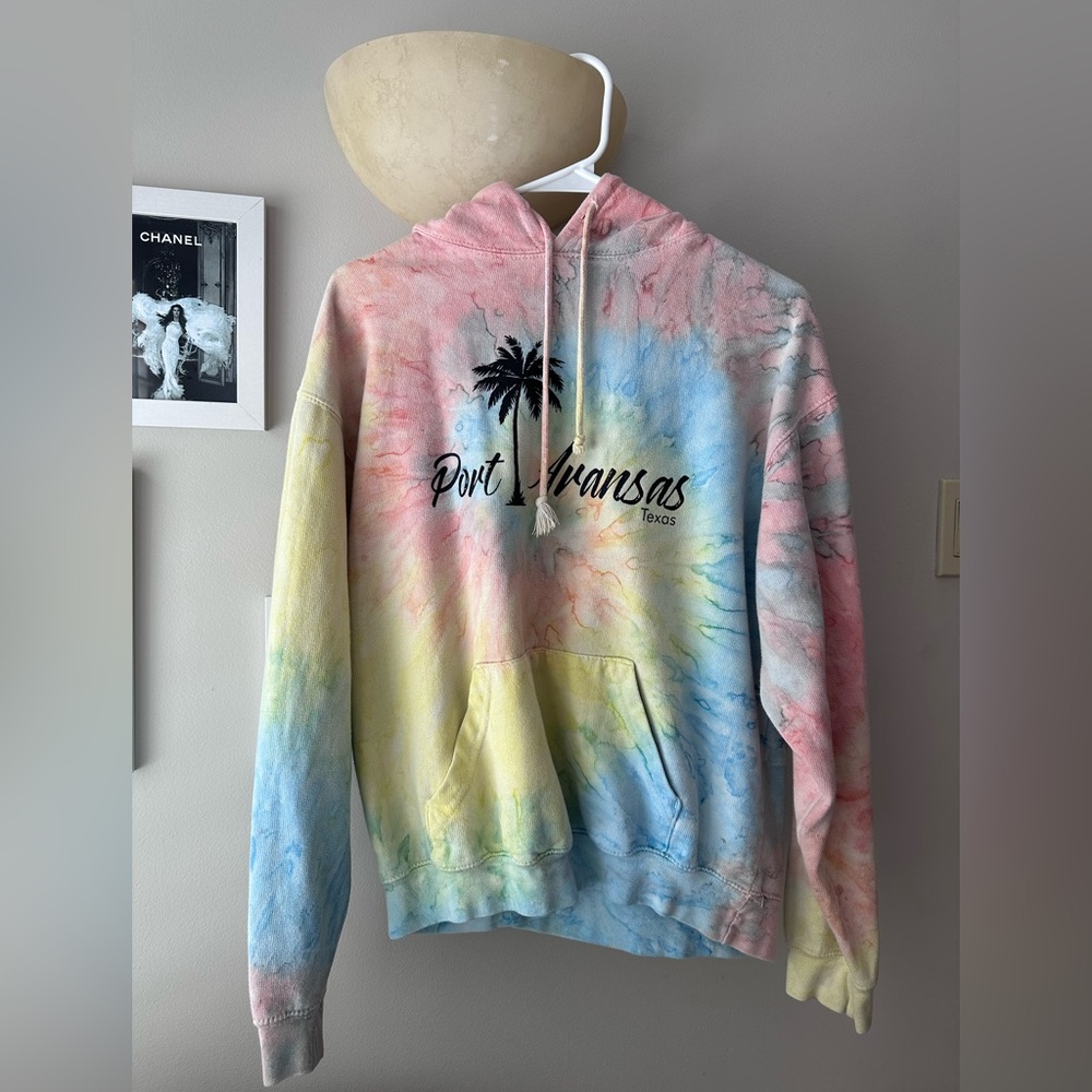 Port Aransas Tie Dye Hoodie